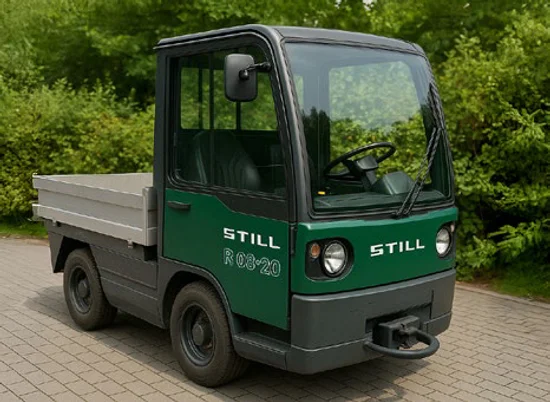Bild 5: STILL R08-20 – Elektrisches Nutzfahrzeug mit Pritsche — Kandidat 5 (aus Datenblatt)